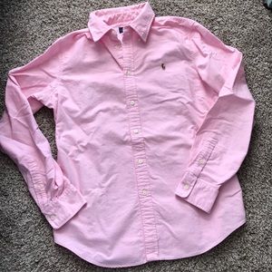 Polo Ralph Lauren Pink Oxford